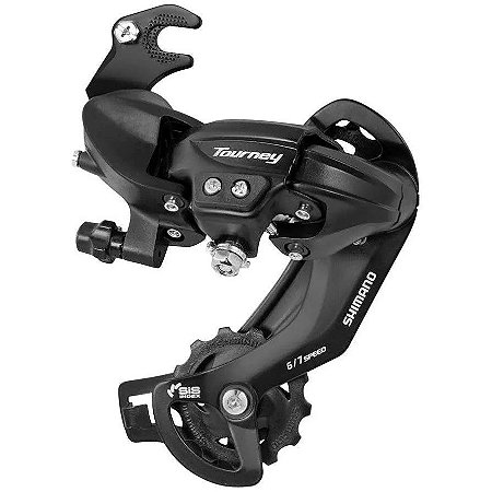 Câmbio Shimano Tourney Traseiro RD-TY300  6 / 7v Com Gancheira - ARDTY300B