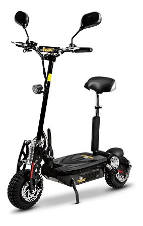 Patinete Scooter Elétrico 48v 1000w Two Dogs Preto