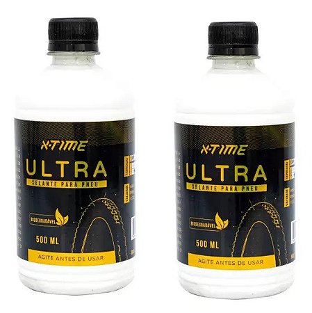 Líquido Selante Tubeless 500ml Para Aro 29 Xtime Tsw - Kit com 2