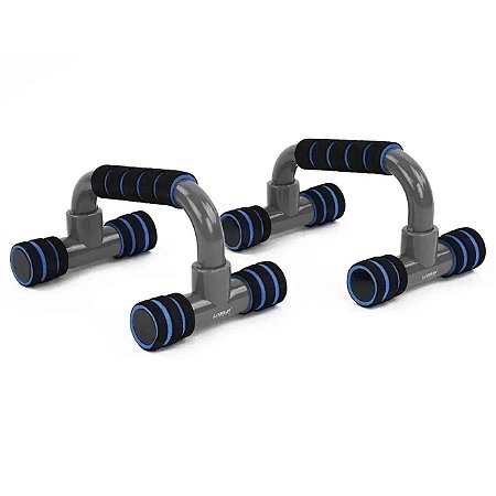 Apoio para Flexão de Braço Simples Azul Liveup Sports