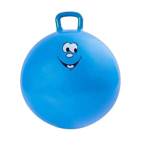 Bola de Saltar Infantil Azul 45cm Liveup Sports