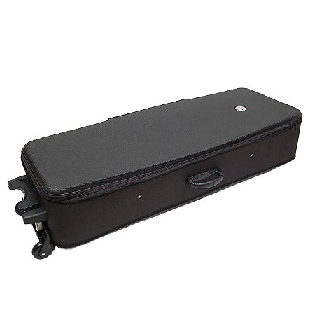 Semi Case Especial 128 x 35 x 25cm com Rodinhas Solid Sound