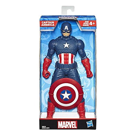 Boneco Vingadores Capitão América Marvel 25cm