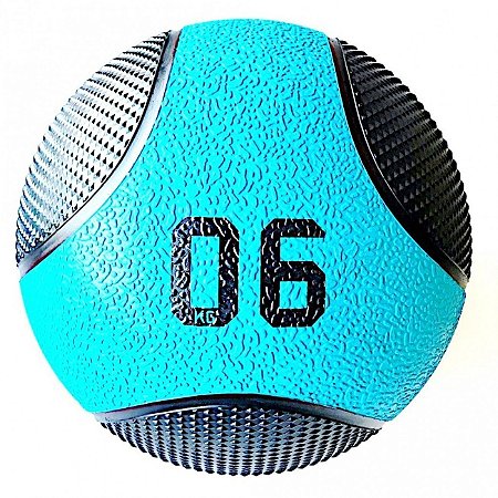 Medicine Ball 6Kg PRO - Bola de Pilates para Treino Funcional