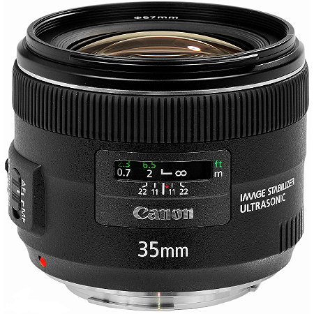 Lente Canon EF 35mm f/2 IS USM