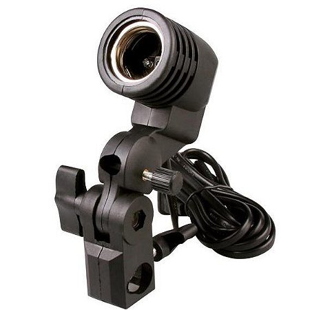 Suporte para Sombrinha e Luz Contínua ou Flash E27