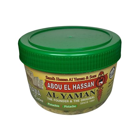 Doce Halawi de Pistache Tradicional Al Yaman 454g Origem Árabe