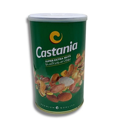 Castania Super Extra Nuts Mix de Amendoim Sementes Castanhas e Amêndoas Premium 450g