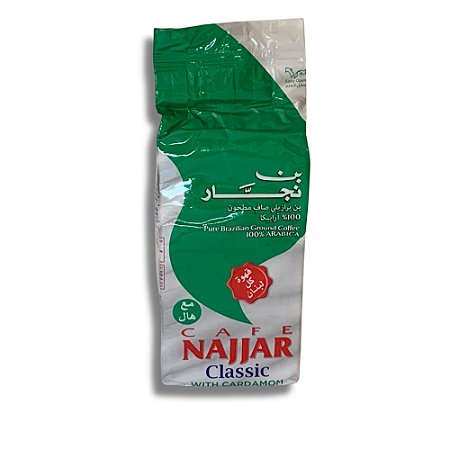 Cafe Árabe Najjar Cardamomo Classic 400g Origem Líbano