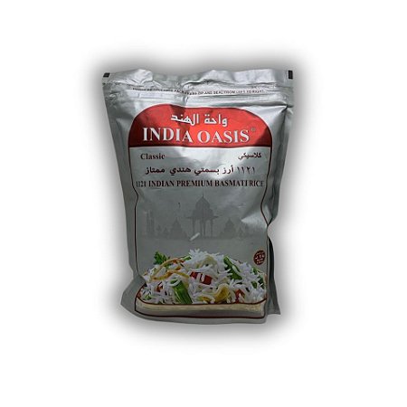 Arroz Indiano Premium Grãos Longos e Finos 1kg India Oasis