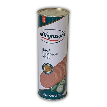 Mortadela Árabe de Carne Al Taghziah 840g Importada Qualidade Premium