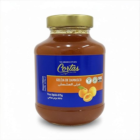 Geléia de Damasco 875g Cortas Origem Líbano