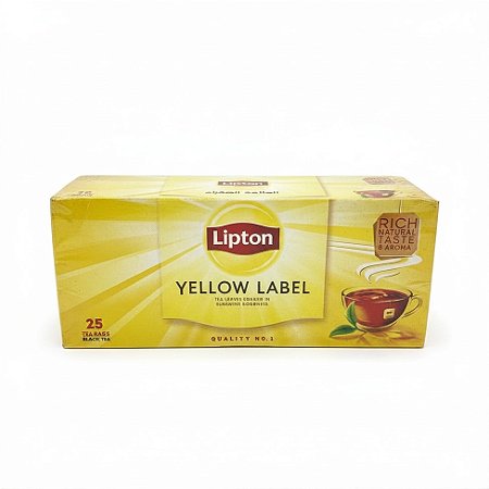 Chá Lipton Yellow Label 25 Sachês