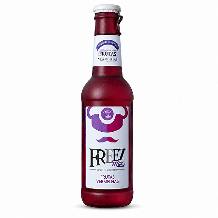 Bebida Gaseificada Freez Frutas Vermelhas 275ml Importada