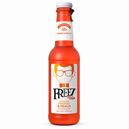 Freez Mix Mango Peach Manga Pêssego Bebida Zero Álcool 275ml