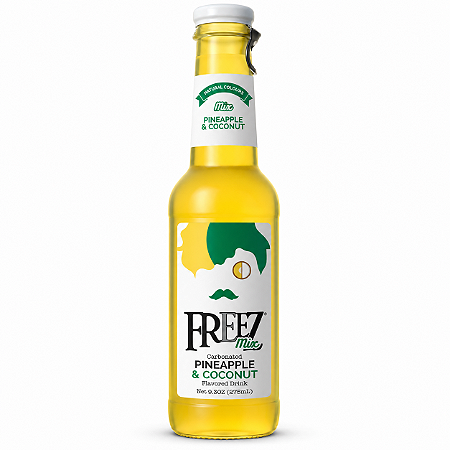 Bebida Freez Mix Gaseficada Abacaxi e Coco 275ml Importada