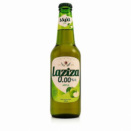 Cerveja Sem Álcool Laziza Maçã Apple 330ml Importada
