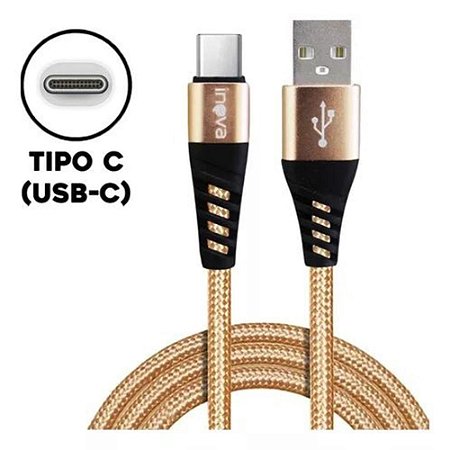 Cabo Tipo C Turbo Usb 1 metro 3.4 A - Blindado Inova