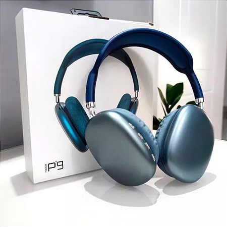 Fone De Ouvido P9 Bluetooth Compatível Com iPhone  - Cor Silver