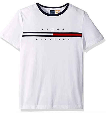 Camiseta bandeira branca - Tommy Hilfiger - Heylulibaby | Loja virtual  bebês e puericultura | Campo Grande