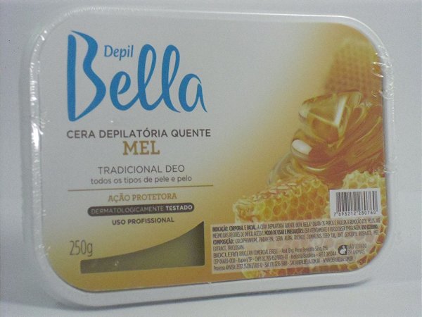 Depil Bella Cera Depilatória Quente Mel 250g