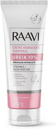Creme Hidratante Corporal Ureia 10% Raavi 200g