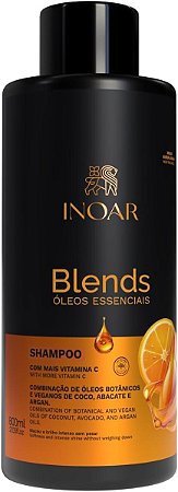 Inoar Coleção Blends Shampoo Cabelos Ressecados 800ml