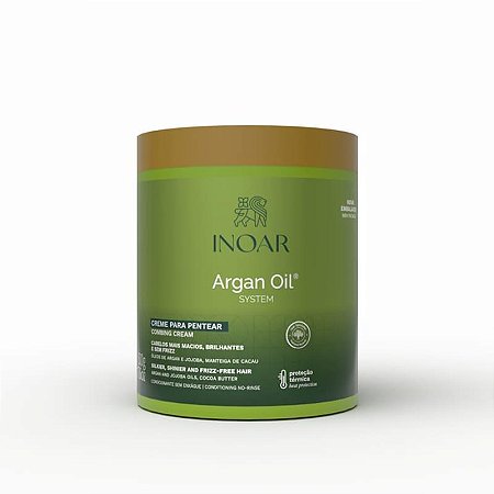 Creme de Pentear Inoar Argan Oil System 500g