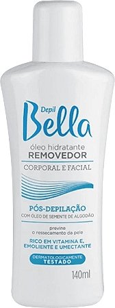 Óleo Hidratante Removedor Algodão Depil Bella 140ml