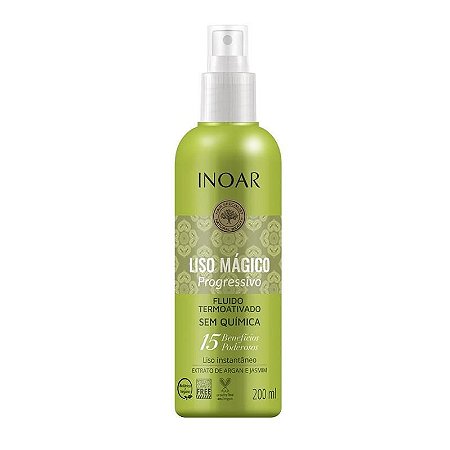 Inoar Liso Mágico Progressivo Fluido Termoativado 200ml