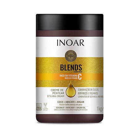 Inoar Coleção Blends Vitamina C - Creme de Pentear 1kg