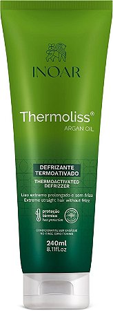 Inoar Argan Oil Thermoliss Defrizante Termoativado - Bálsamo Antifrizz 240ml