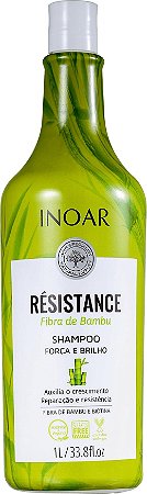 Shampoo Inoar Résistance Fibra de Bambu 1 L