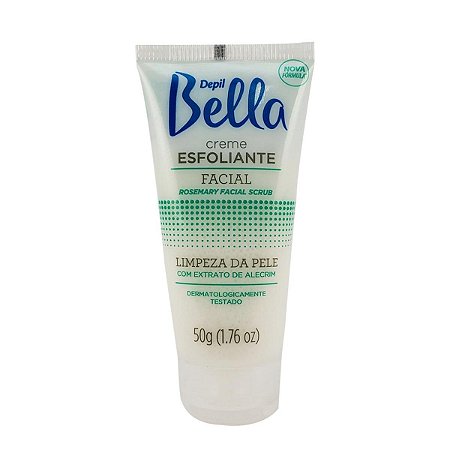 Creme Esfoliante Facial Depil Bella Alecrim 50g