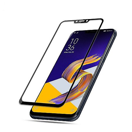 Pelicula de Vidro 3D Asus Zenfone 5 5Z Tela Toda - Cell Case Acessórios  para Smartphone