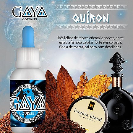 Liquido GAYA Gourmet Quíron (Tabaco)