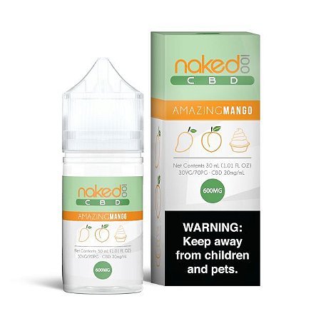 Naked 100 CBD - Amazing Mango - Líquido