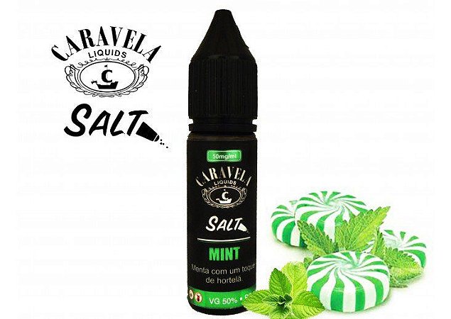 Líquido Mint - SaltNic / Salt Nicotine  - Caravela