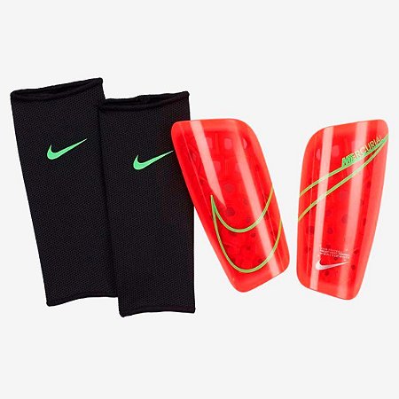Caneleira Nike Mercurial - Vermelho