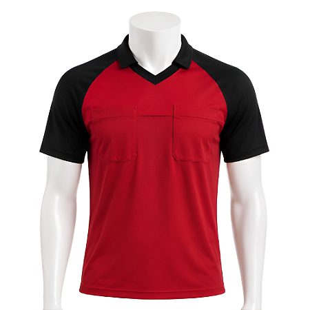 Camisa para Árbitro AX Esportes Vermelho