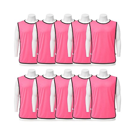 Coletes INFANTIL Esportivo AX - Rosa Cítrico - PACK COM 10