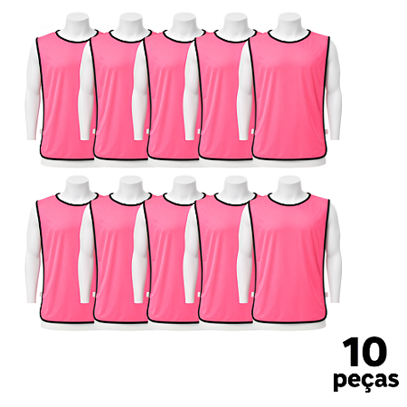 Coletes INFANTIL Esportivo AX - Rosa Cítrico - PACK COM 10