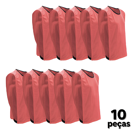 Coletes INFANTIL Esportivo AX - Rosa Bebê - PACK COM 10