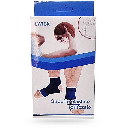 Tornozeleira Elástica AX Esportes - TAM-Único (Unidade) Javick