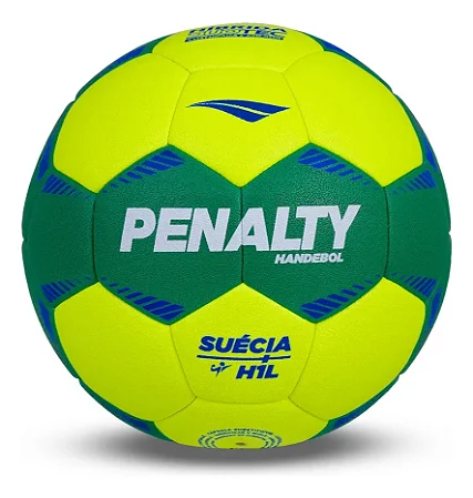 Bola Handebol Penalty Suécia H1L Ultra Grip Hibrida XXV - AM/VD/AZ *