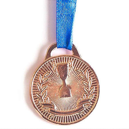 Pack c/ 10 Medalhas AX Esportes 40mm H. Mérito Bronze-FA467-430
