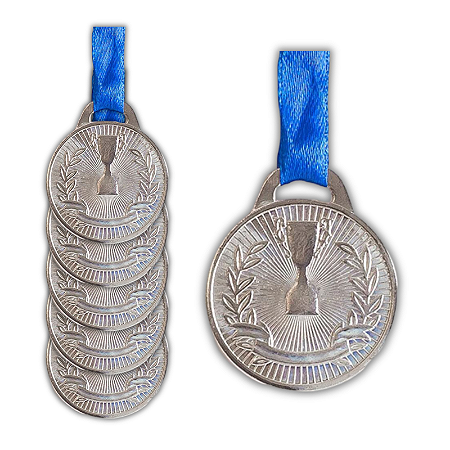 Medalha Honra ao Mérito Prata AX 40mm - FA 430 / 469 - PACK COM 10