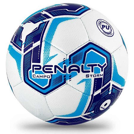 Bola de Futebol Campo Storm XXI Penalty - Azul