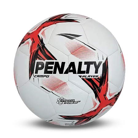 Bola Futebol Campo Player XXV PENALTY - Bco/Vm/Pt *