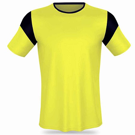Jogo de Camisa AX Esportes Amarelo com Preto - 10+1 Numeradas
